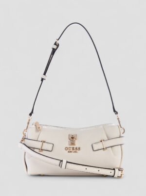 White yesba mini top zip bag
