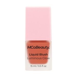 MCoBeauty Liquid Blush Luminous Glow Lava Deep Peach