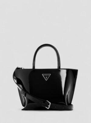 Black arnela mini tote bag