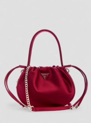 Red elsie pouch bag