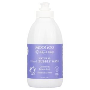 MooGoo Baby And Child 2 In 1 Bubbly Wash 1 Litre