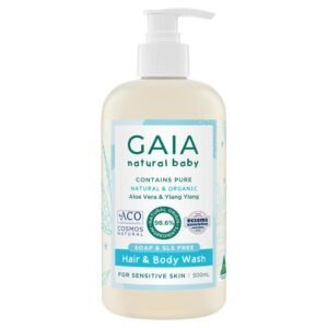 Gaia Natural Baby Hair & Body Wash 500ml