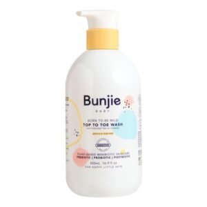 Bunjie Baby Top To Toe Hair And Body Wash 500ml