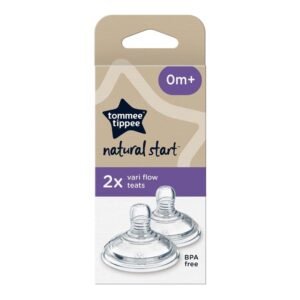 Tommee Tippee Natural Start Vari Flow Teats 2 Pack