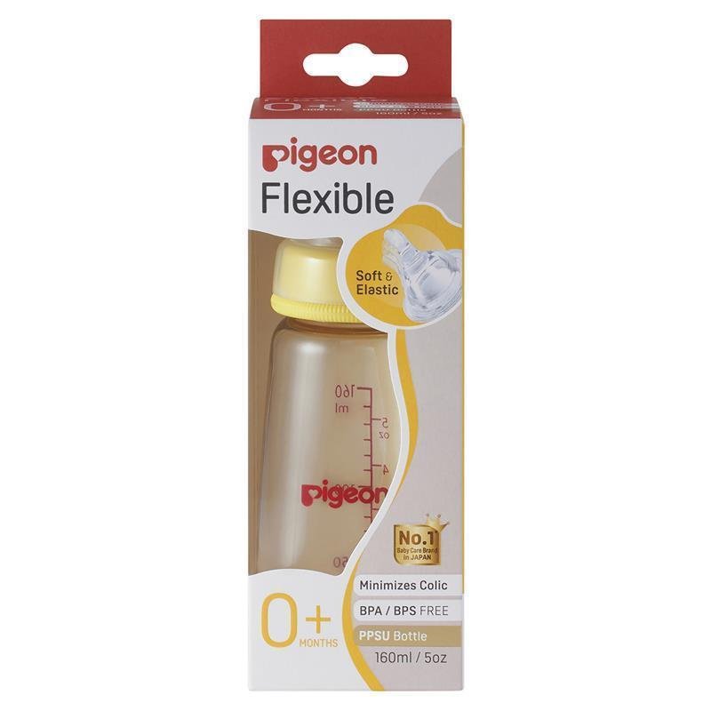 Pigeon Flexible Peristaltic PPSU Bottle 160ml