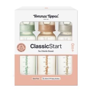 Tommee Tippee Classic Start Bottle 250ml 3 Pack