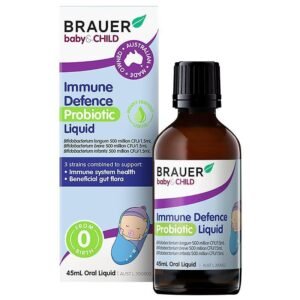Brauer Immune Defence Probiotic Liquid For Infants 45ml