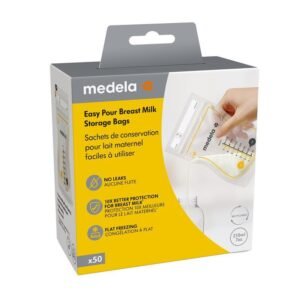 Medela Easy Pour Breast Milk Storage Bags 50 Pack