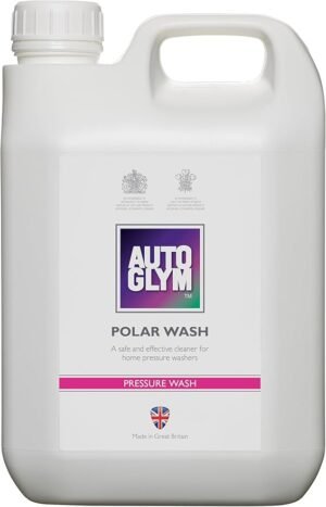 Autoglym Polar Wash 2.5L - A contact snow foam car wash for use on all automotive exteriors. Works with foam cannon and pressure washer to deliver complete detailing of SUV's,Trucks, Cars, Boats