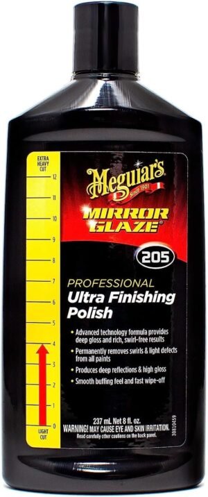 Meguiar's M205 Mirror Glaze Ultra Finishing Polish - 8 oz.