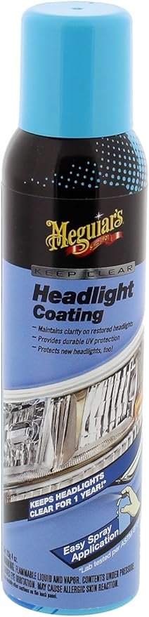 Meguiar's G17804 Keep Clear Headlight Coating, 4 oz.