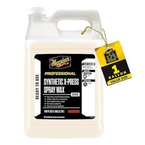 Meguiar's Detailer Synthetic X-Press Spray Wax, 3.8 Litre