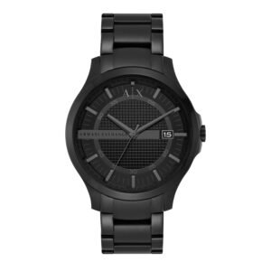 Armani Exchange Armani Black Stainless Steel Luxury Watch for Men AX2104