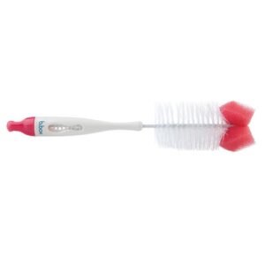 b.box 2 in 1 Brush and Teat Cleaner Berry