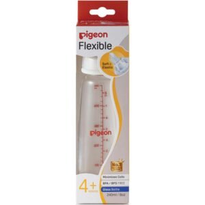 Pigeon Flexible Bottle Glass 240ml