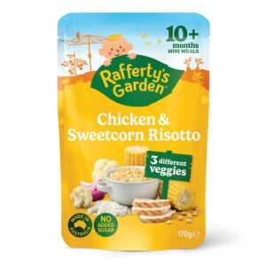 Raffertys Garden 10+ Months Chicken and Sweetcorn Risotto 170g