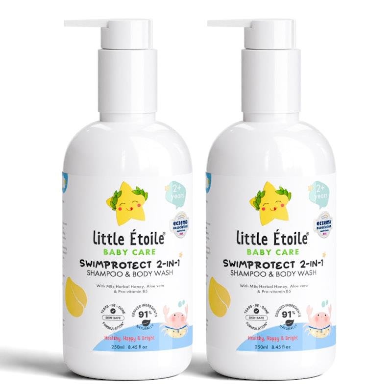 Little Etoile SwimProtect 2-in-1 Shampoo & Body Wash (2+ Years) 2Pack