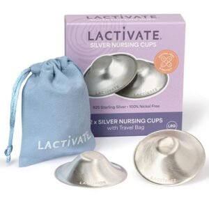 Lactivate Silver Nursing Cups Large