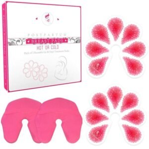 Ninja Mama Breast Therapy Packs - Pack Of 2 (Hot Or Cold) with 2 washable sleeves