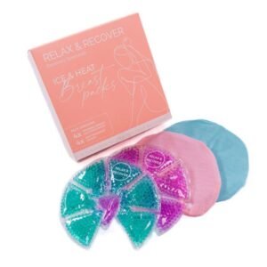 Relax and Recover Breast Ice Packs 4 Pack
