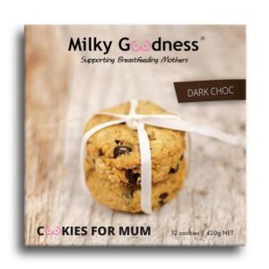 Milky Goodness Dark Chocolate Chip Lactation Cookies 12Pack