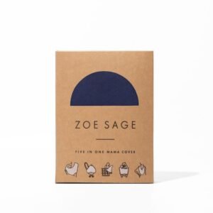 Zoe Sage 5 in 1 Multi-Use Mama Cover Billy Blu 1pc