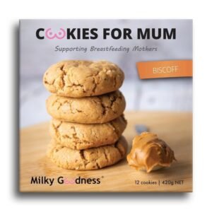 Milky Goodness Biscoff Lactation Cookies (Dairy Free) 12Pack