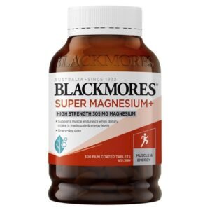 Blackmores Super Magnesium Plus 300 Tablets Exclusive Size