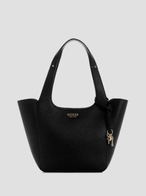 Black helina tote bag