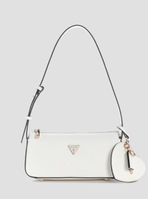 White isobel mini shoulder bag