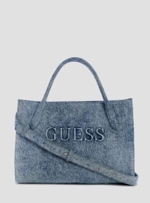 Blue jodi tote denim bag