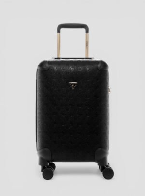 Black logo wilder 45cm suitcase