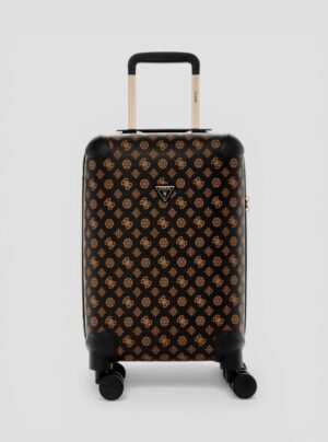 Brown logo wilder 45cm suitcase