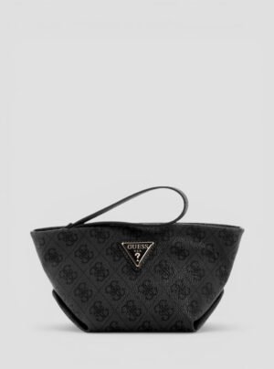 Coal logo helina top zip cosmetic pouch