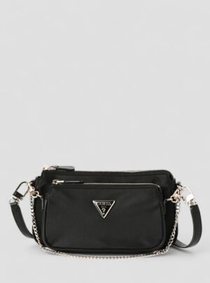 Black little bay mini crossbody bag
