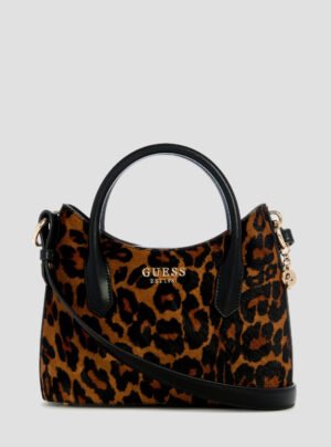 Leopard multi domitilla mini satchel bag