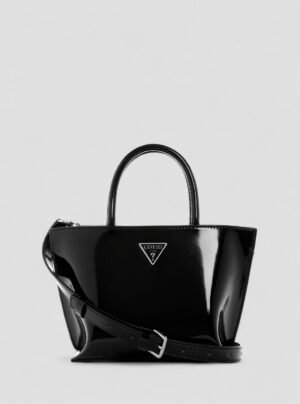 Black arnela mini tote bag