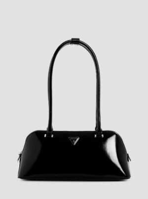 Black arnela ii shoulder satchel bag