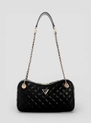 Black giully ii shoulder satchel bag