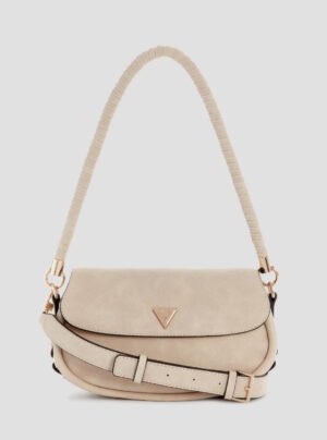 Beige danya flap shoulder bag