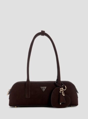 Espresso isobel small shoulder satchel bag