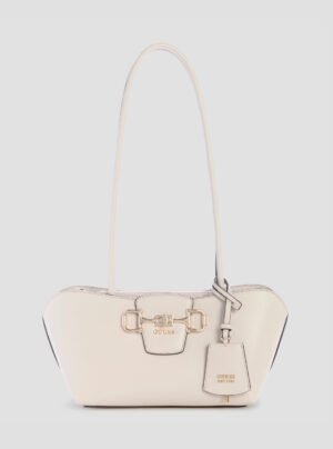 White janie shoulder satchel bag