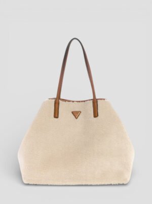 Beige victoria large 2 in 1 tote bag