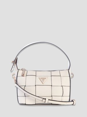 White maylee mini hobo crossbody bag