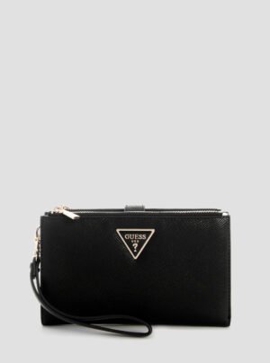 Black laurel ii double zip organiser