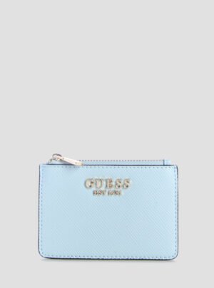 Blue laurel credit card case