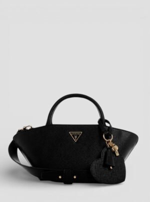 Black bolena mini satchel bag