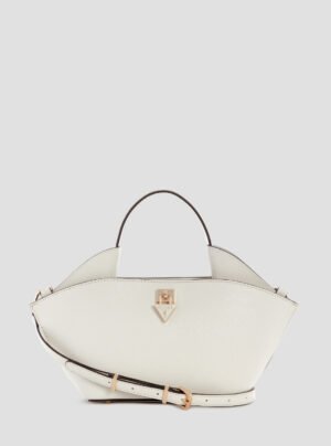 White patsie mini tote bag