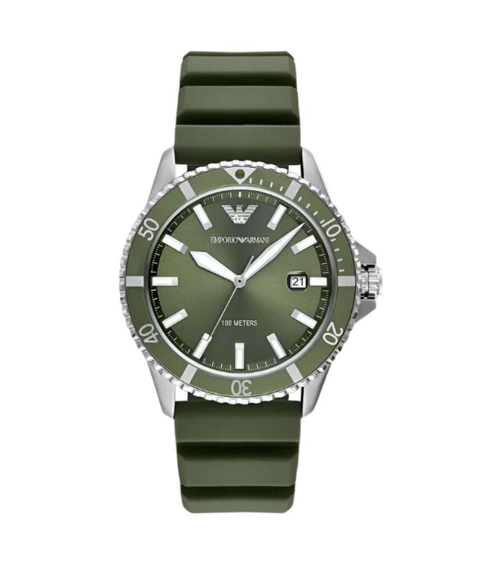Armani
Adventure Seeker Green Silicone Watch