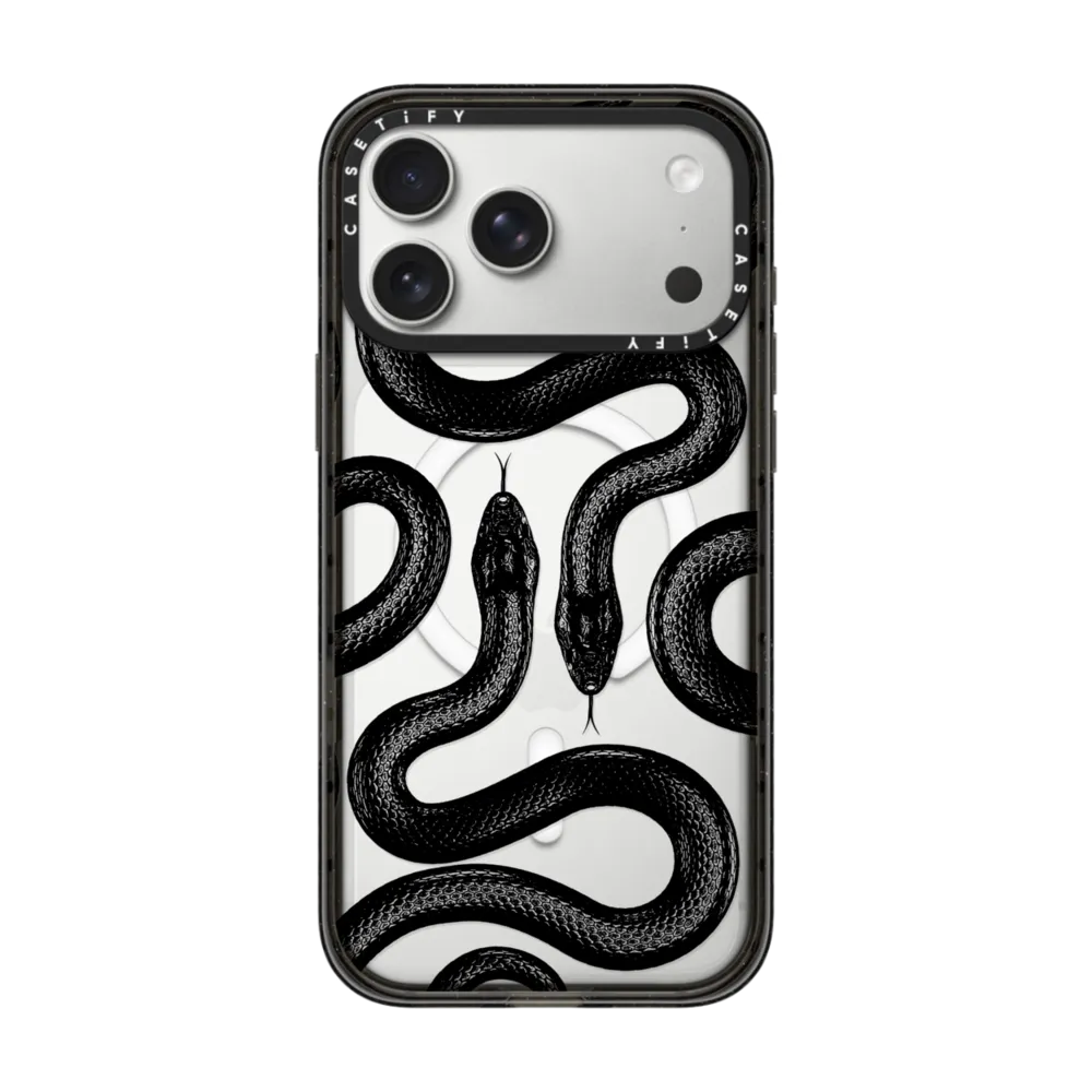 Black KingsnakeImpact Case MagSafe Compatible